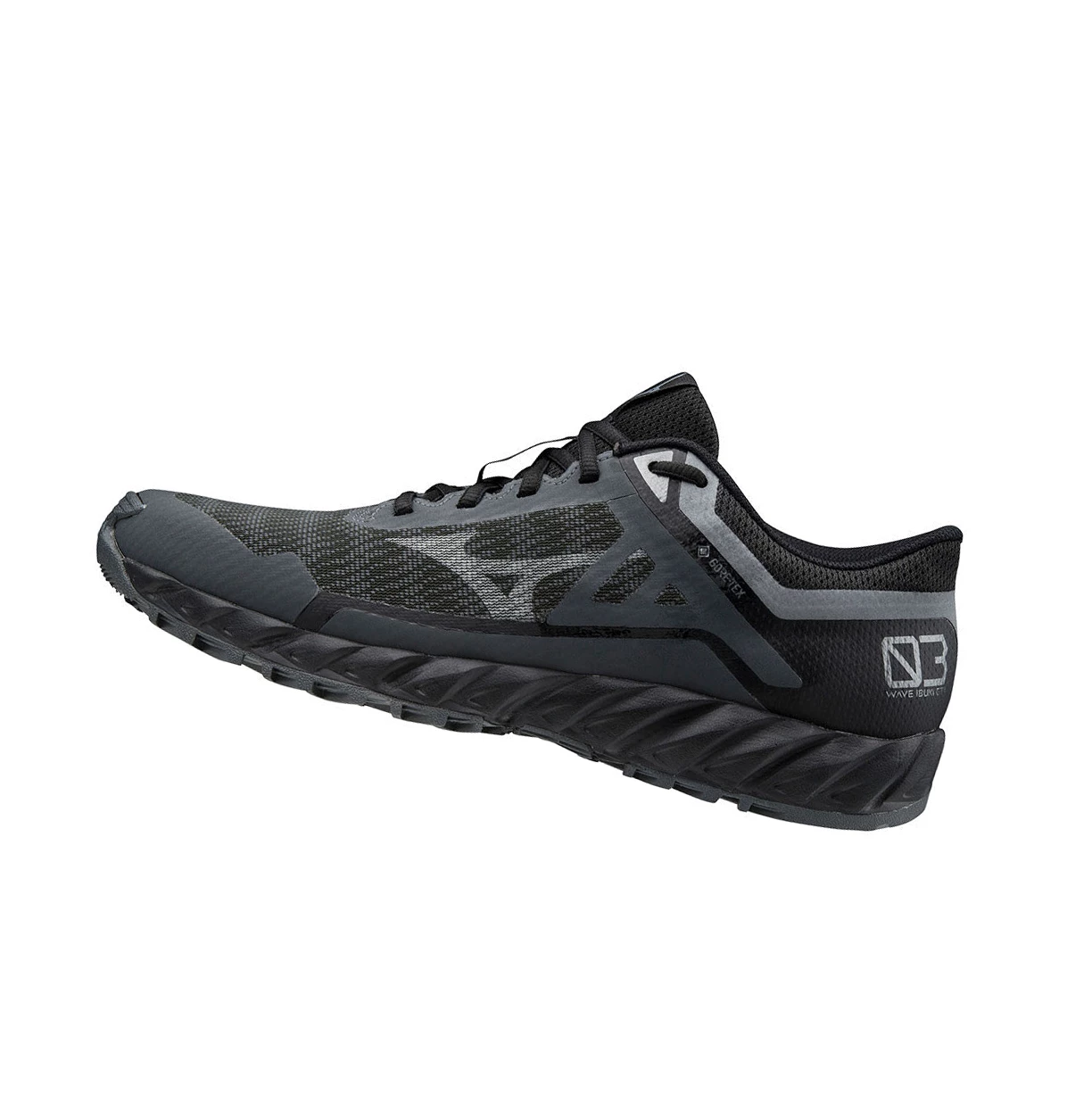 Grey/Black Mizuno Wave Ibuki 3 Gtx Men\'s Running Shoes | 160-BESXPT