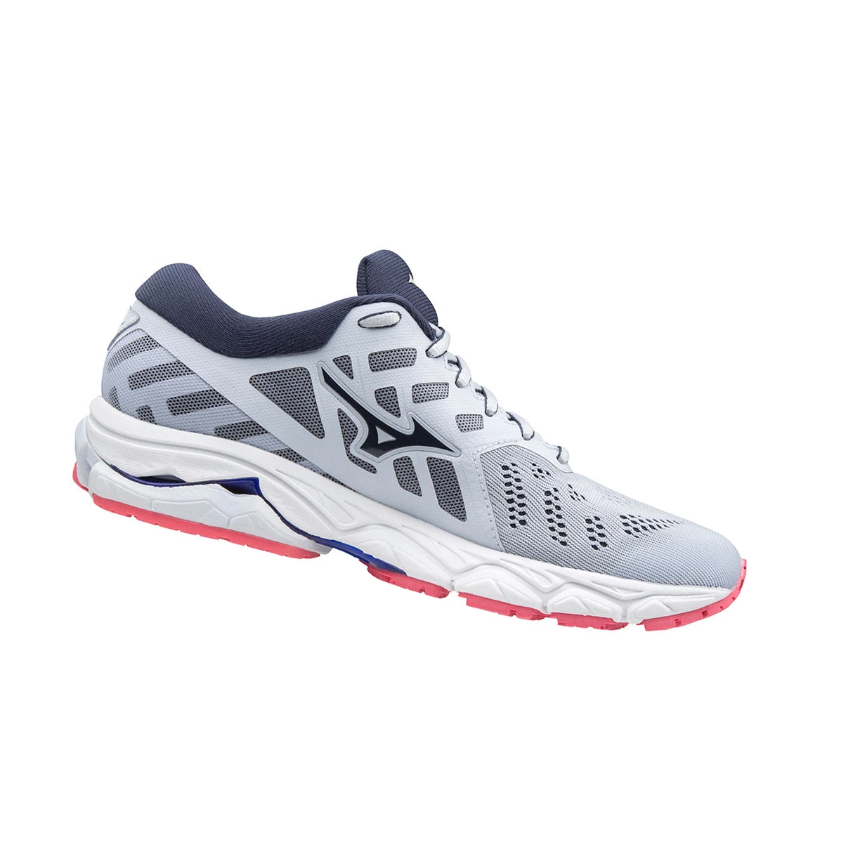 Grey/Blue Mizuno Wave Ultima 11 Women's Running Shoes | 634-TYSFMI