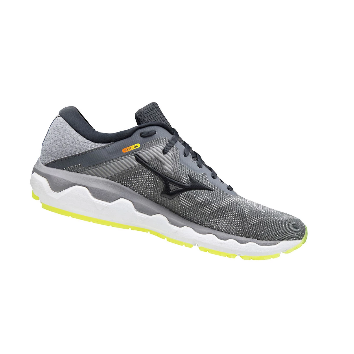 Grey Mizuno Wave Horizon 4 Men's Running Shoes | 108-YJSDAL