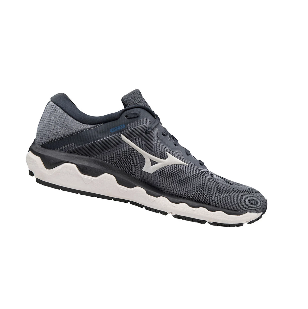 Grey Mizuno Wave Horizon 4 Men's Running Shoes | 538-AUWYER