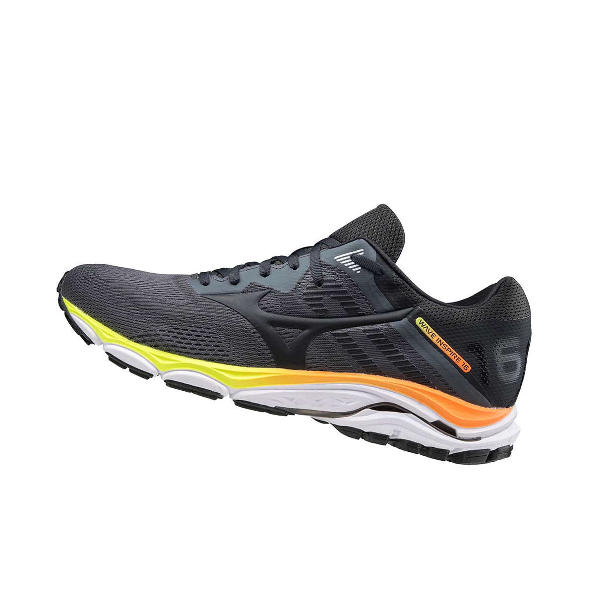 Grey Mizuno Wave Inspire 16 Men\'s Running Shoes | 379-CHKJWI