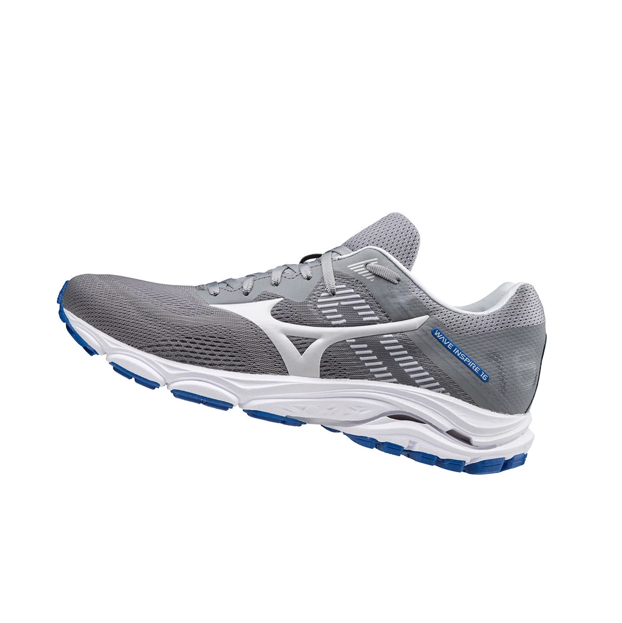 Grey Mizuno Wave Inspire 16 Men\'s Running Shoes | 510-DNCBLH