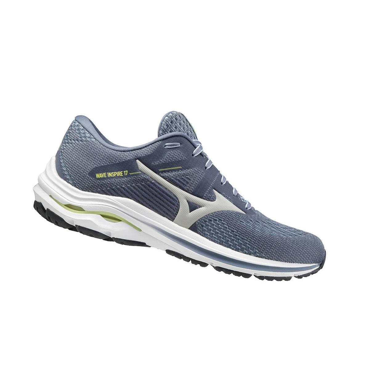 Grey Mizuno Wave Inspire 17 Men's Running Shoes | 478-KOBRYC