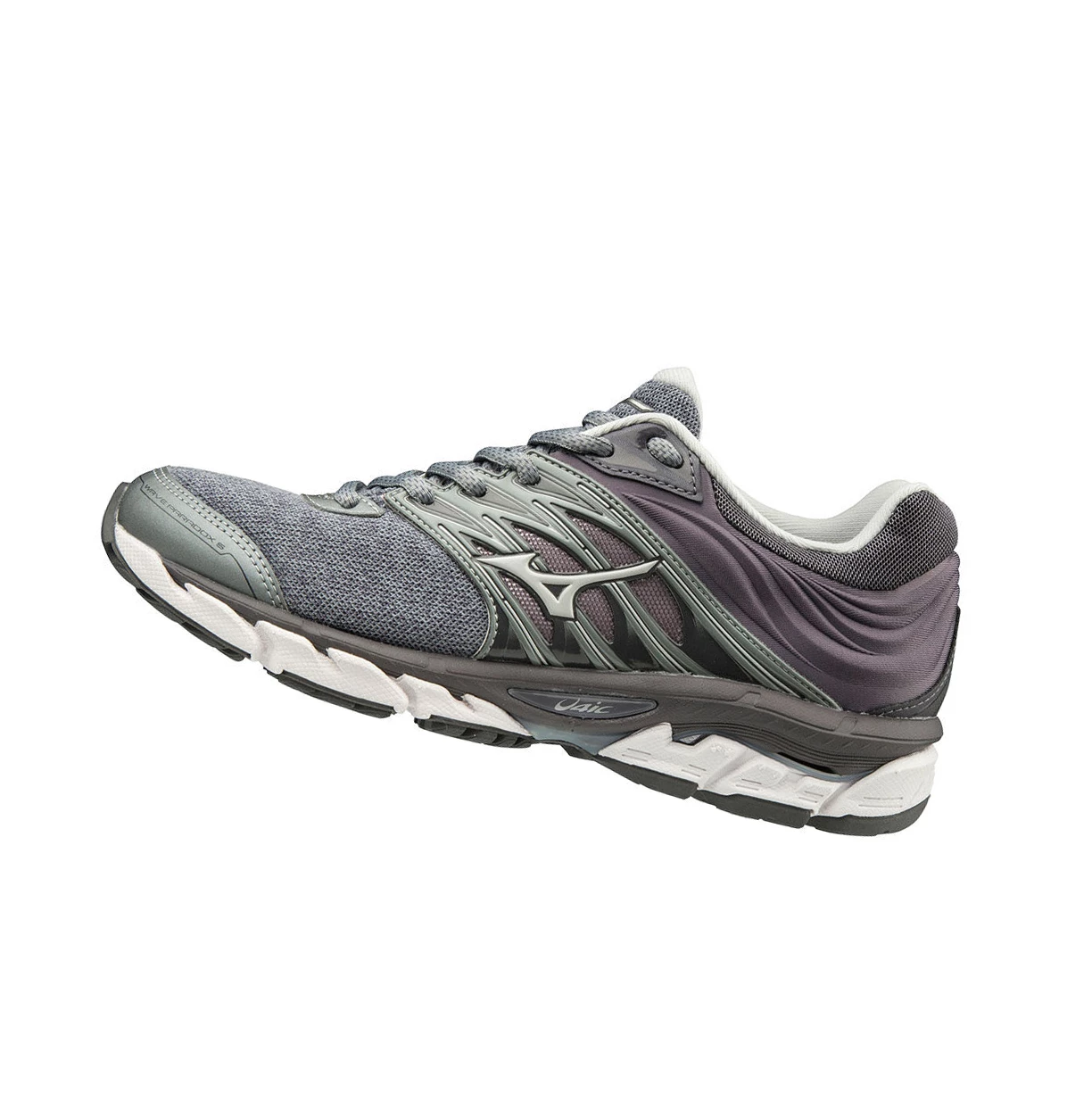 Grey Mizuno Wave Paradox 5 Women\'s Running Shoes | 756-RXDFZQ