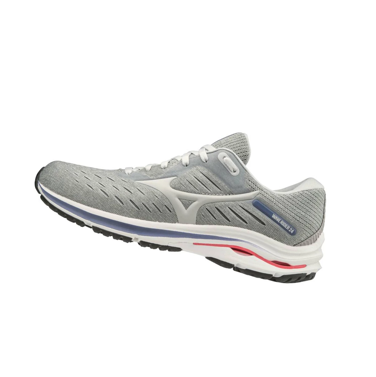 Grey Mizuno Wave Rider 24 Women\'s Running Shoes | 983-NEXUPB