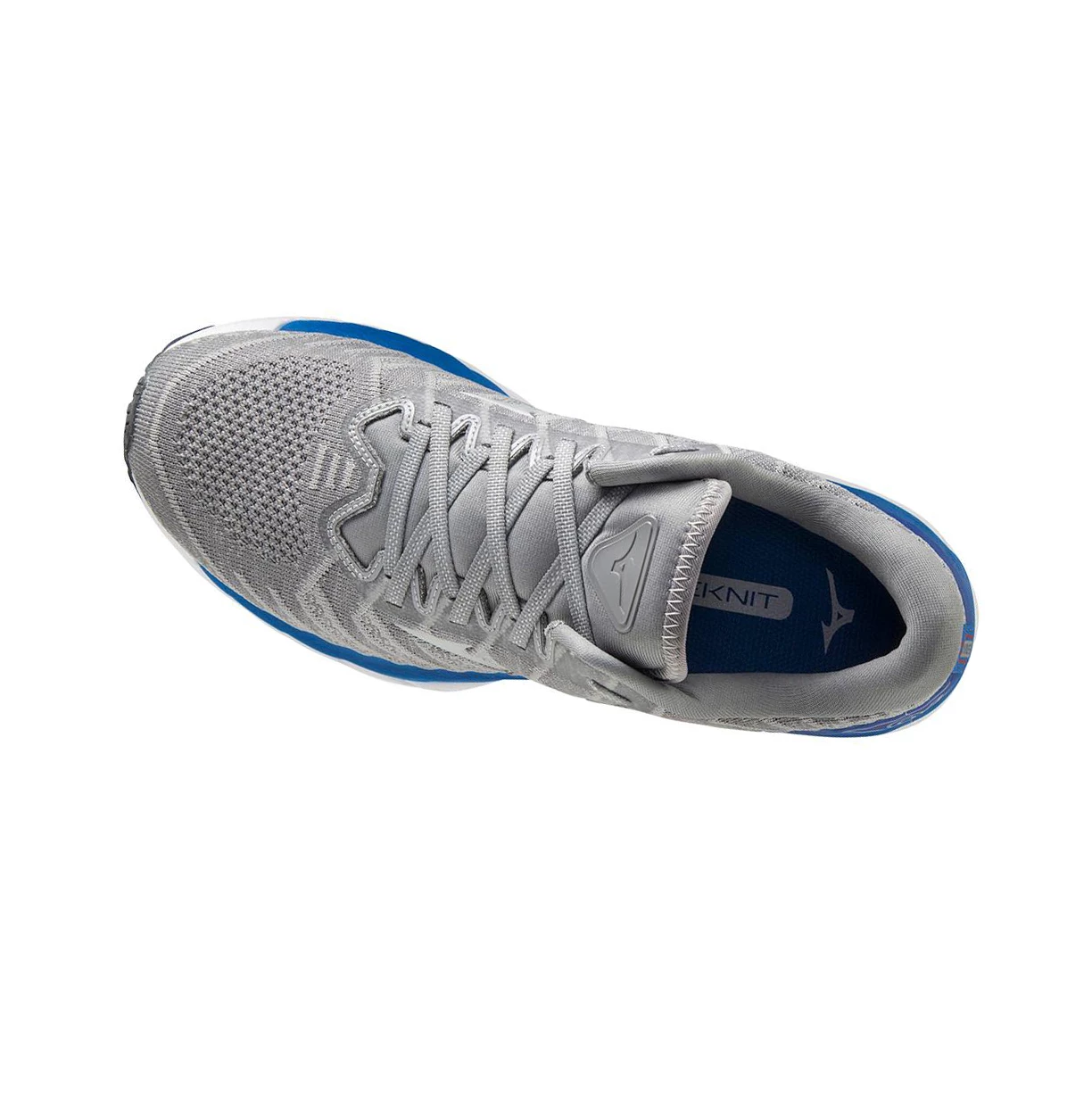 Grey Mizuno Wave Sky 4 Waveknitﾙ 2e (Wide) Men's Running Shoes | 534-HINDUE