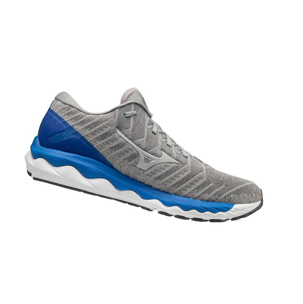 Grey Mizuno Wave Sky 4 Waveknitﾙ Men's Running Shoes | 214-LDKMAZ