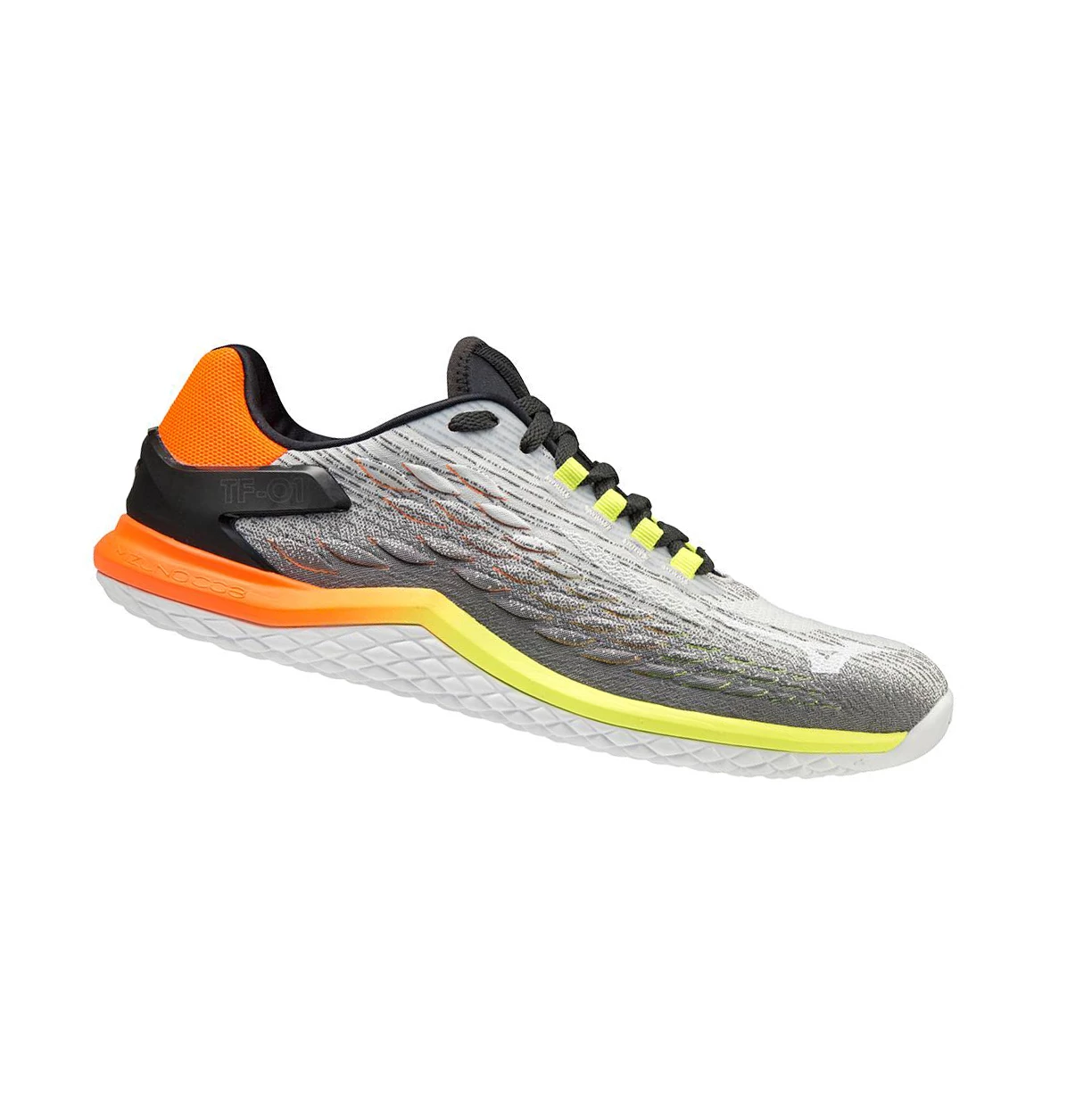 Grey/Orange Mizuno Tf-01 Men's Training Shoes | 549-AGUCDI