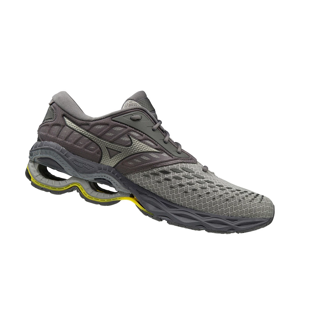 Grey/Silver Mizuno Wave Creation 21 Men's Running Shoes | 803-PTLHDI