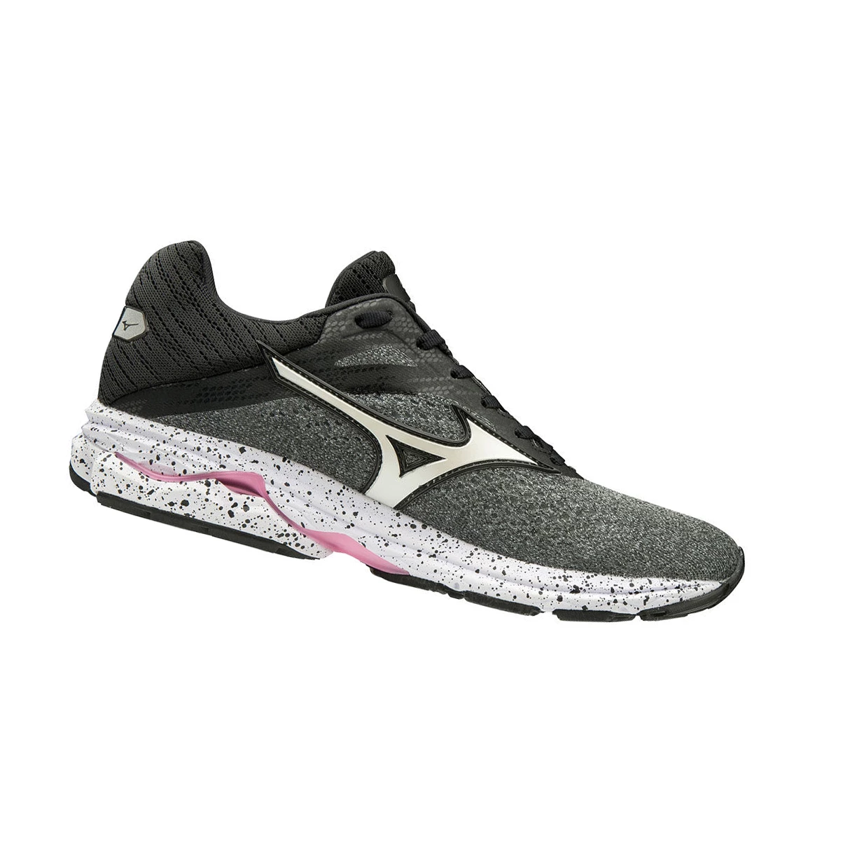 Grey/White/Black Mizuno Wave Rider 23 Women's Running Shoes | 643-GDJQPH