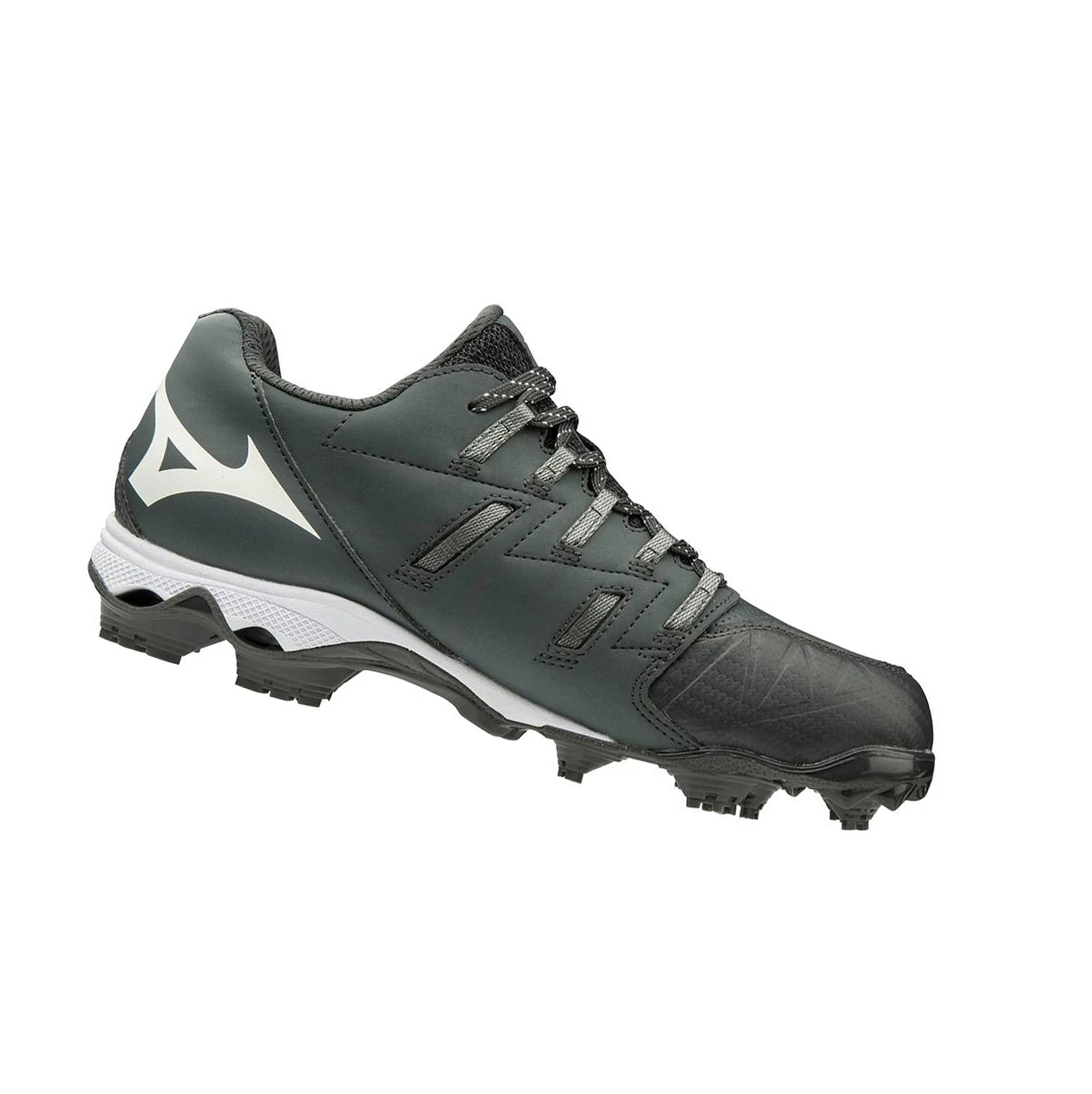 Grey/White Mizuno 9-spike Advanced Finch Elite 4 Tpu Molded Women's Softball Cleats | 682-EMBRVQ