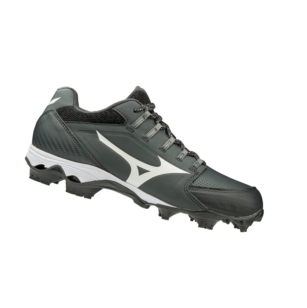 Grey/White Mizuno 9-spike Advanced Finch Elite 4 Tpu Molded Women's Softball Cleats | 682-EMBRVQ