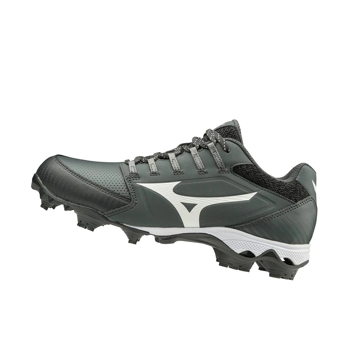 Grey/White Mizuno 9-spike Advanced Finch Elite 4 Tpu Molded Women\'s Softball Cleats | 682-EMBRVQ