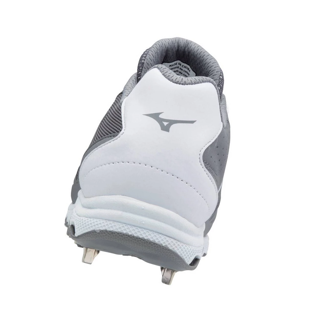 Grey/White Mizuno 9-spike Advanced Sweep 4 Low Metal Women's Softball Cleats | 951-WANRCI