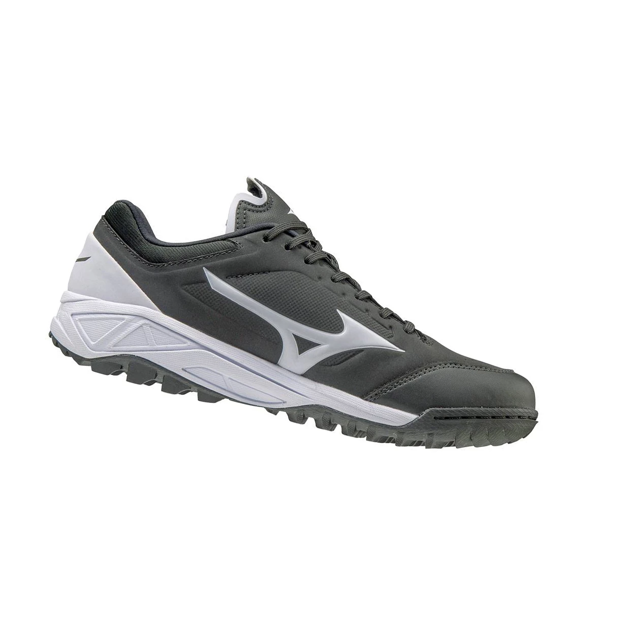 Grey/White Mizuno Dominant 3 All Surface Turf Women's Baseball Shoes | 946-IQRALP