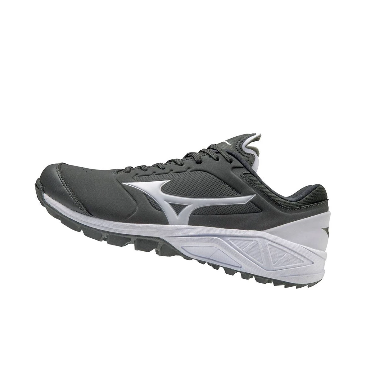 Grey/White Mizuno Dominant 3 All Surface Turf Women\'s Baseball Shoes | 946-IQRALP