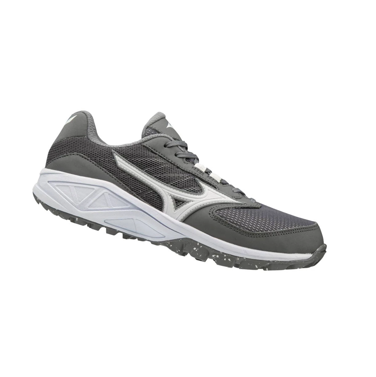 Grey/White Mizuno Dominant All Surface Turf Women's Softball Cleats | 614-TYSWBJ