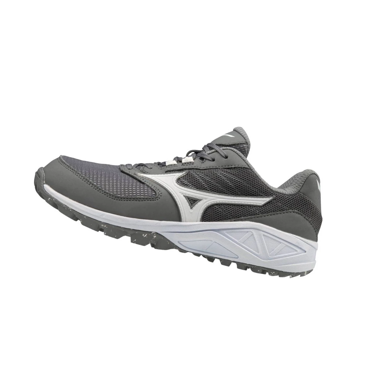 Grey/White Mizuno Dominant All Surface Turf Women\'s Softball Cleats | 614-TYSWBJ