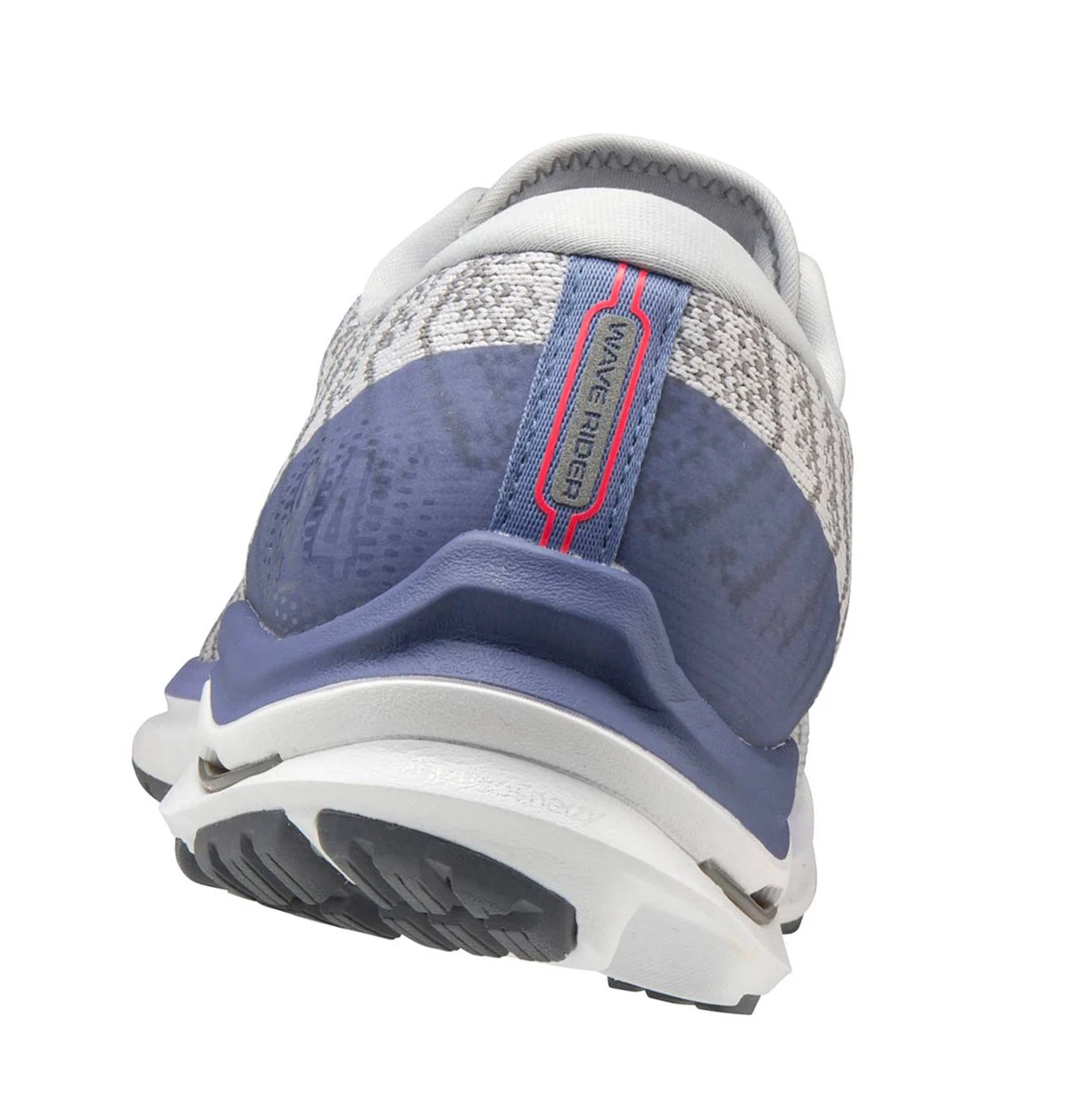 Grey/White Mizuno Wave Rider 24 Waveknitﾙ Women's Running Shoes | 950-XHMASY