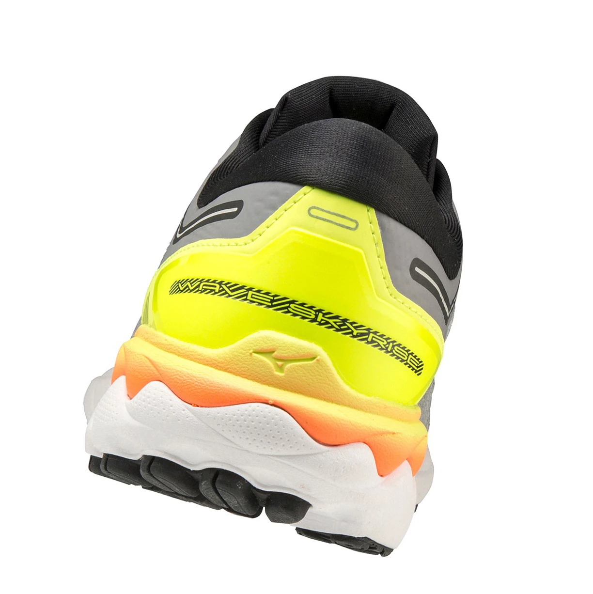 Grey/Yellow Mizuno Wave Skyrise Men's Running Shoes | 167-IMPDHA