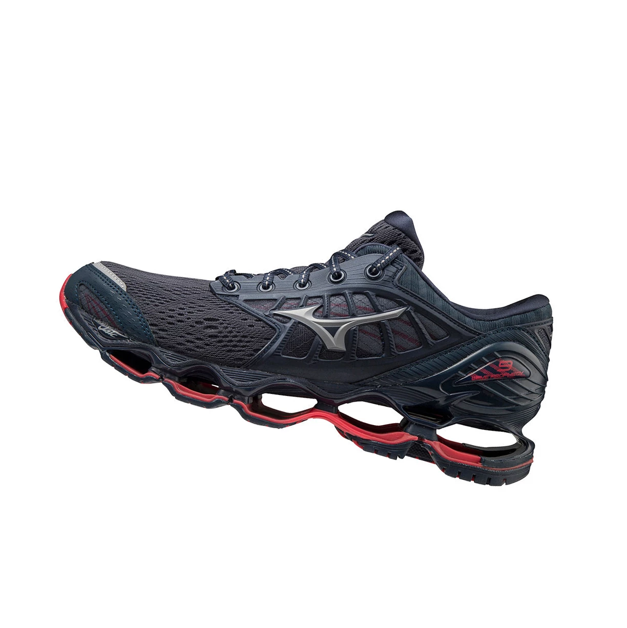 Indigo/Grey Mizuno Wave Prophecy 9 Men\'s Running Shoes | 218-SWTLIF