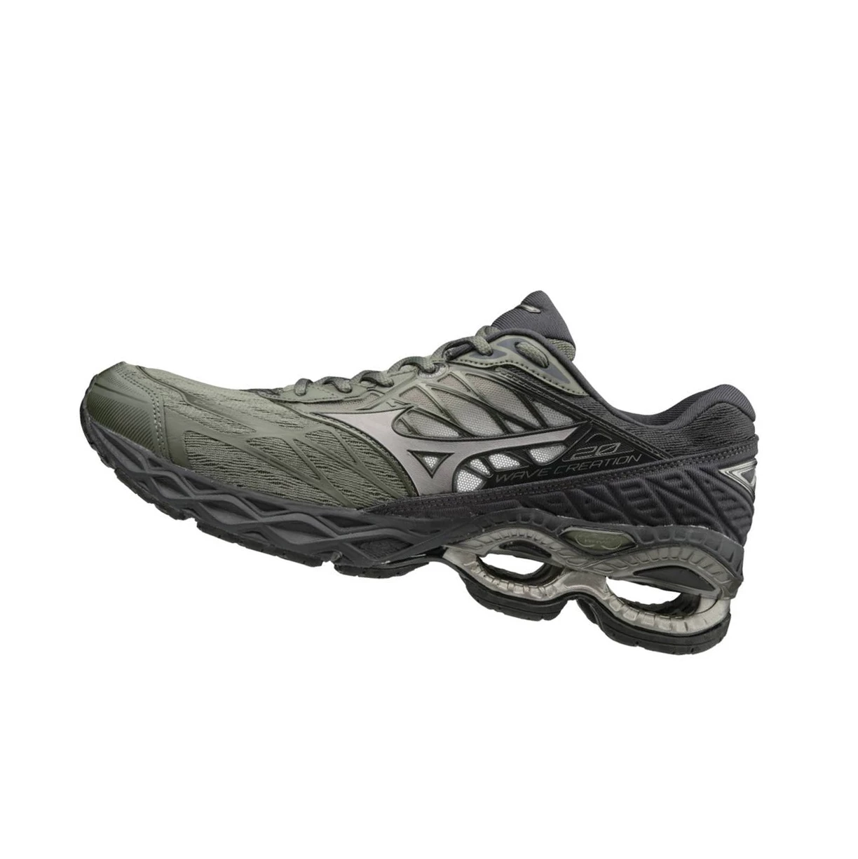 Metal Grey Mizuno Wave Creation 20 Men\'s Running Shoes | 574-RTDWGZ