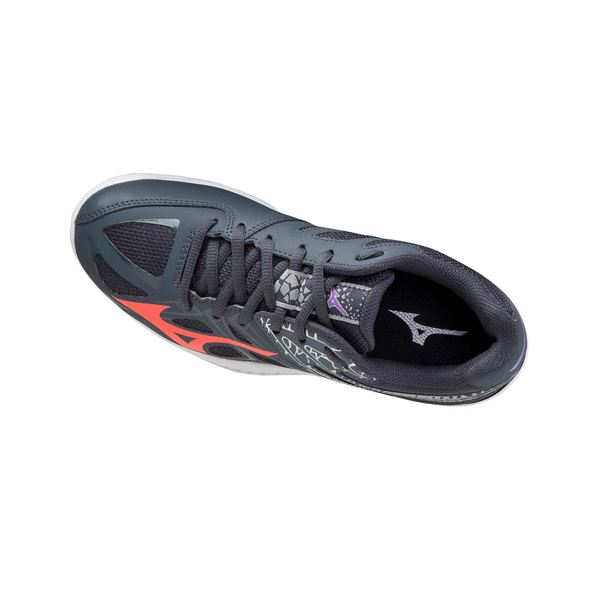 Navy/Coral Mizuno Lightning Star Z5 Men's Volleyball Shoes | 306-IGLFWT