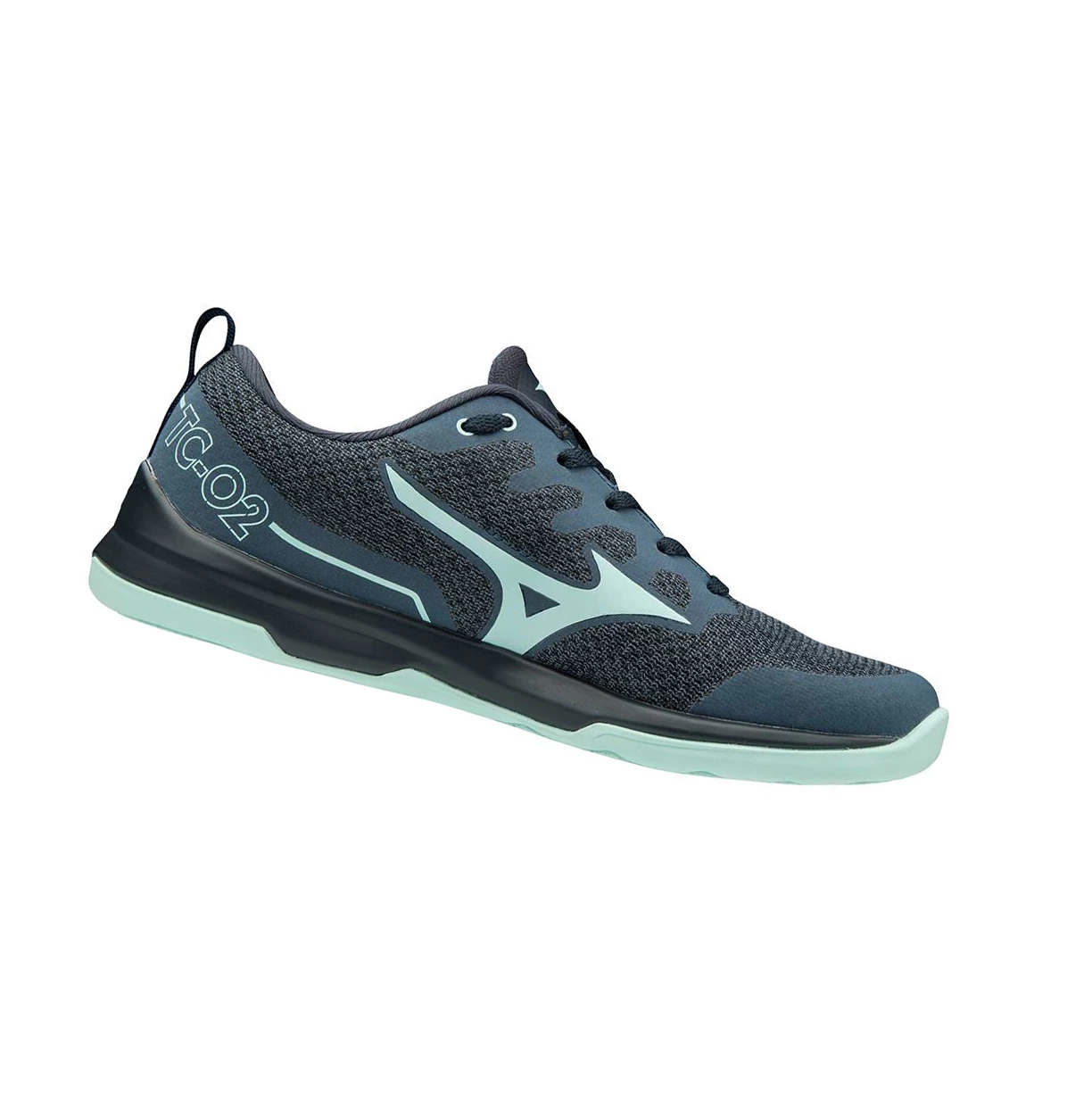 Navy/Light Blue Mizuno Tc-02 Women's Training Shoes | 718-FAWTIV