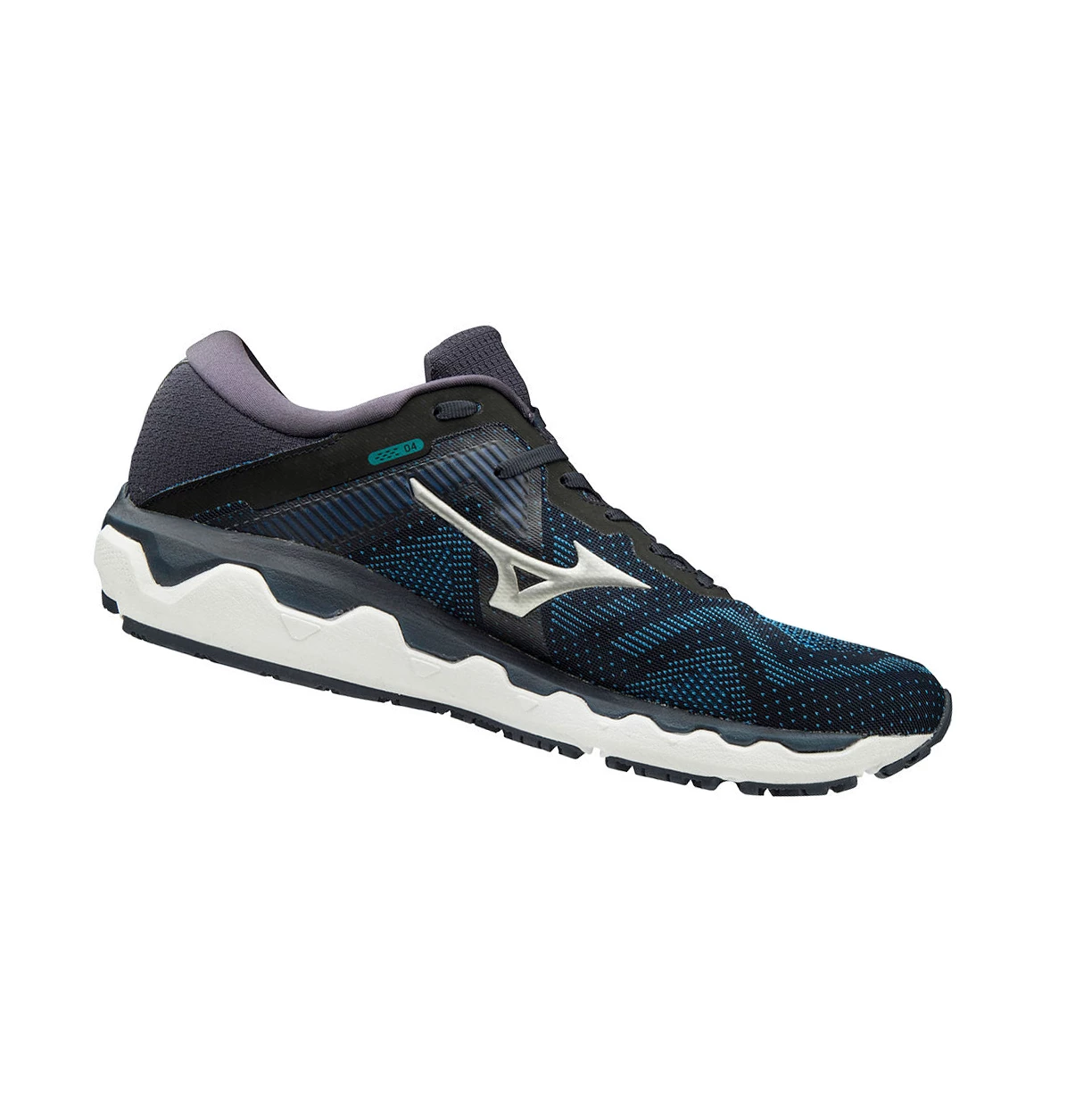 Navy Mizuno Wave Horizon 4 Men's Running Shoes | 231-DYJBCZ