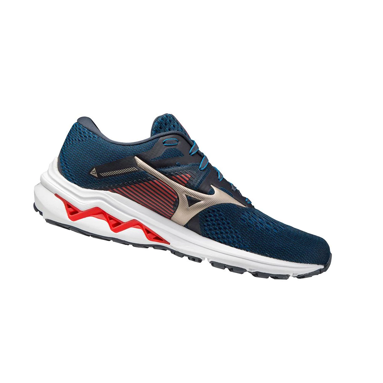 Navy Mizuno Wave Inspire 17 2e (Wide) Men's Running Shoes | 602-JQAVLD