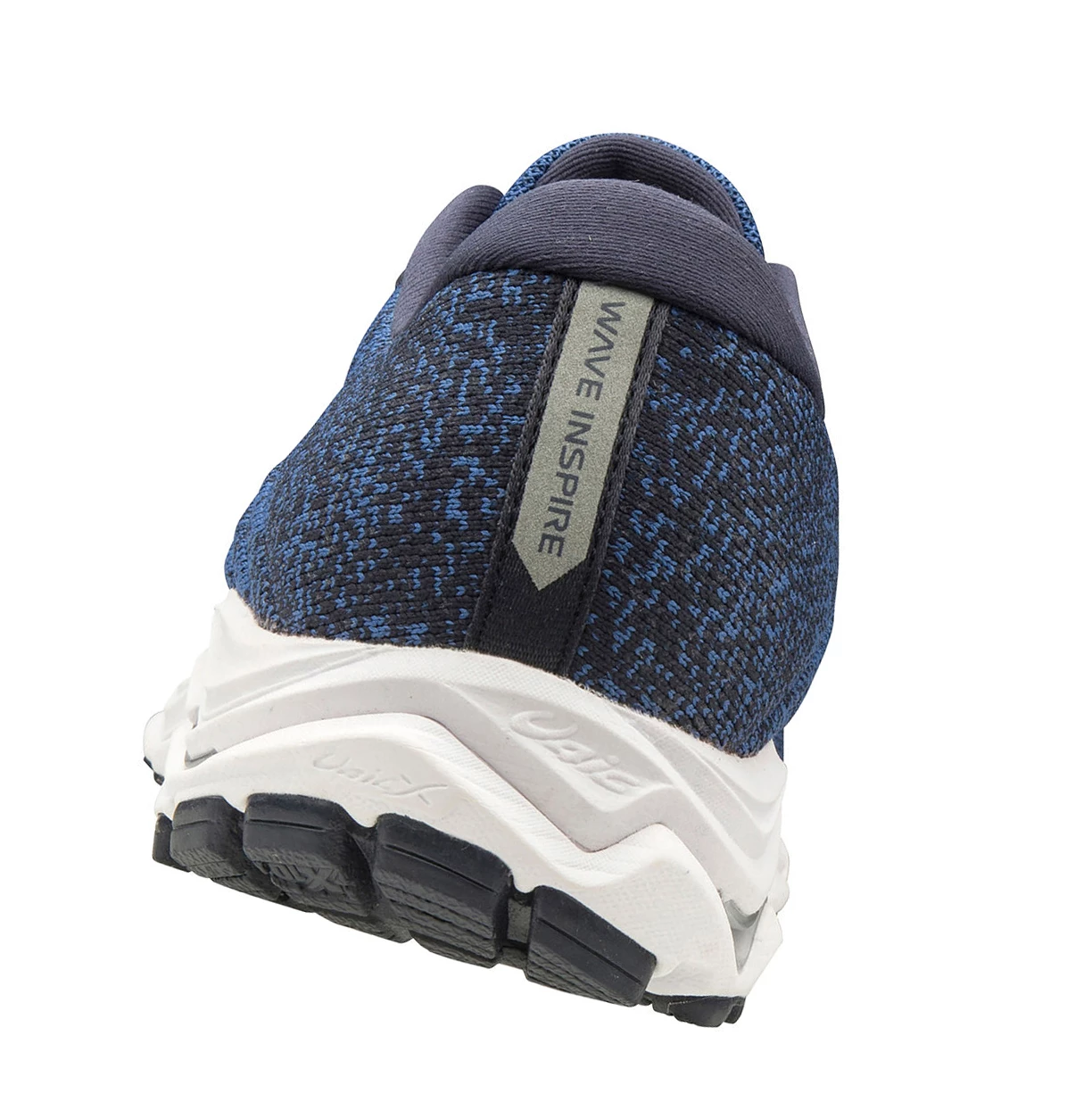 Navy Mizuno Wave Inspire Waveknit Men's Running Shoes | 219-GUAFMP