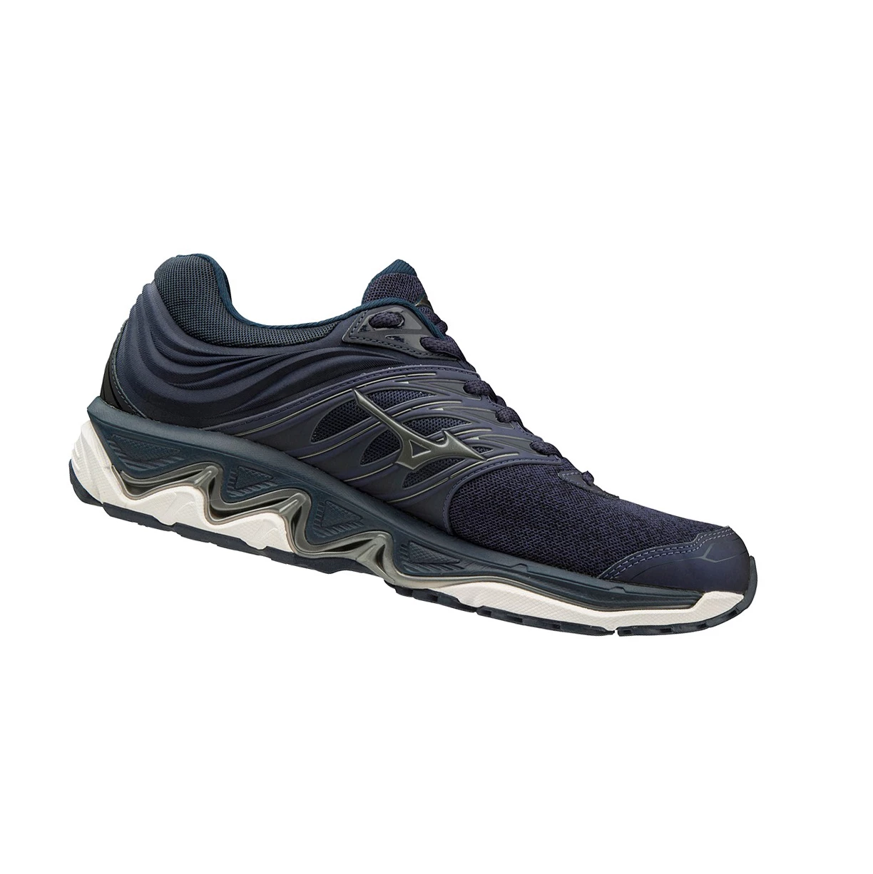 Navy Mizuno Wave Paradox 5 Men's Running Shoes | 103-WAXUYE