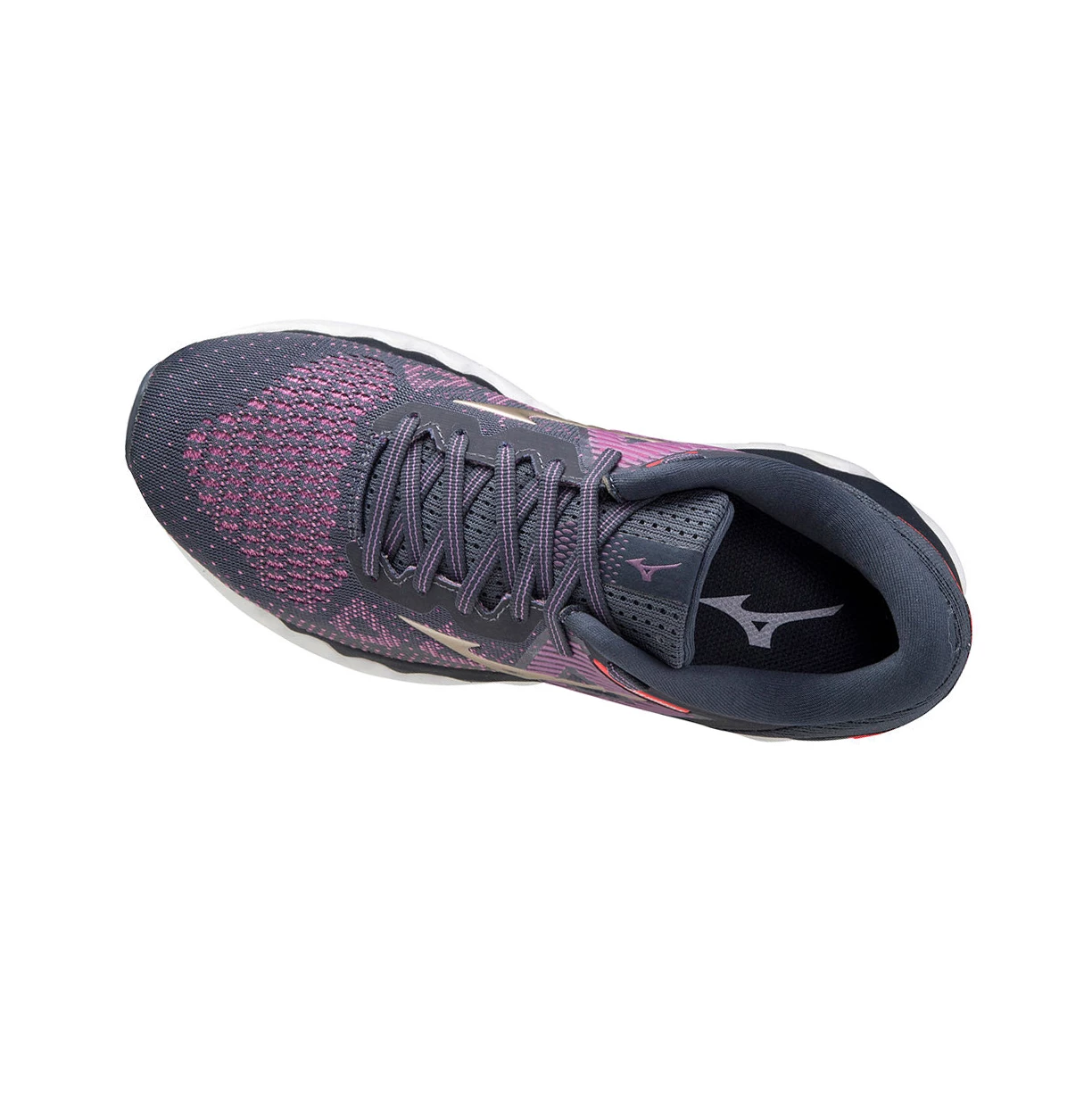 Navy/Purple/Gold Mizuno Wave Horizon 5 Women's Running Shoes | 490-TXUSOH