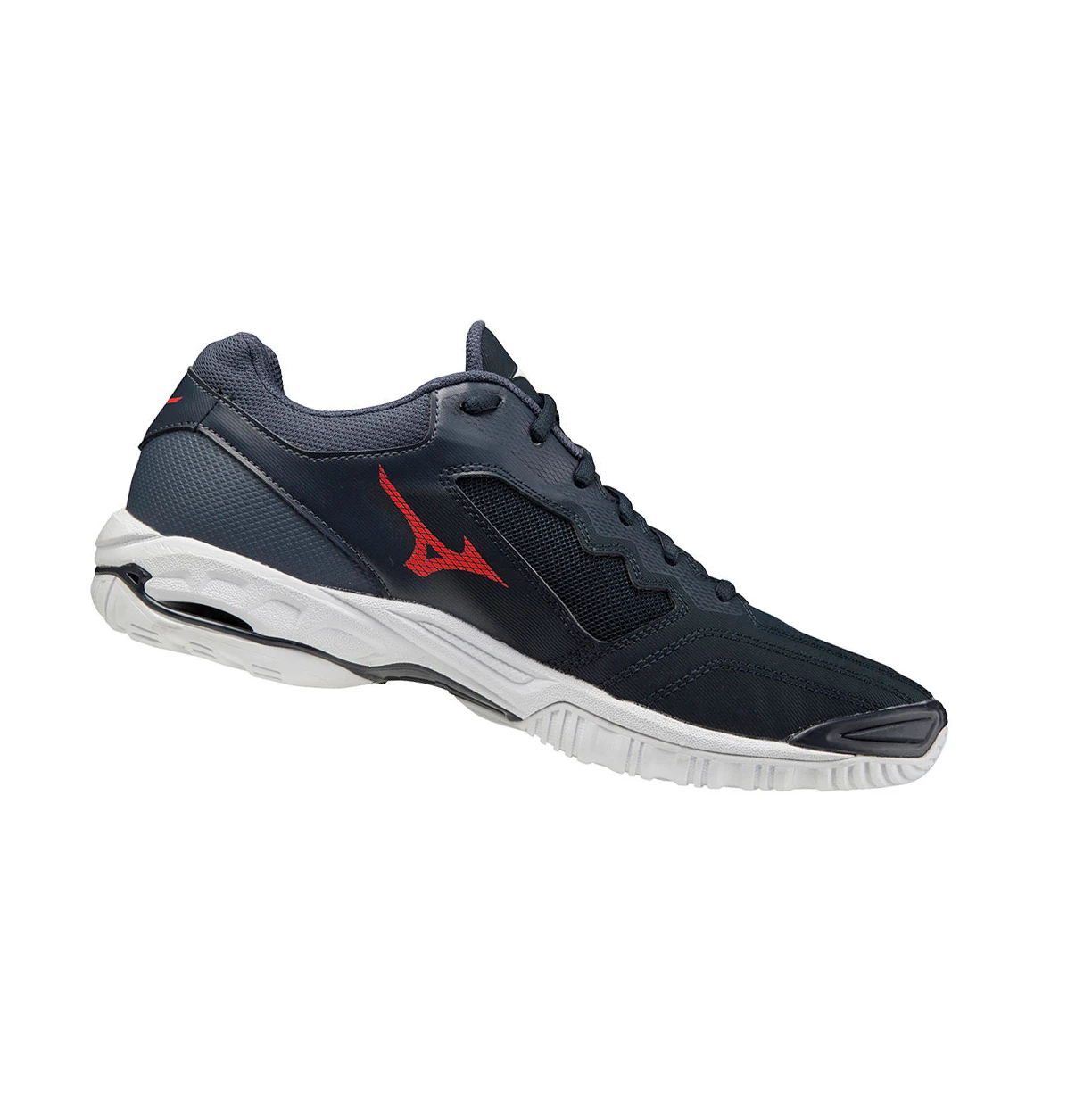 Navy/Red/Black Mizuno Wave Phantom 2 Men's Handball Shoes | 902-DWHNYR