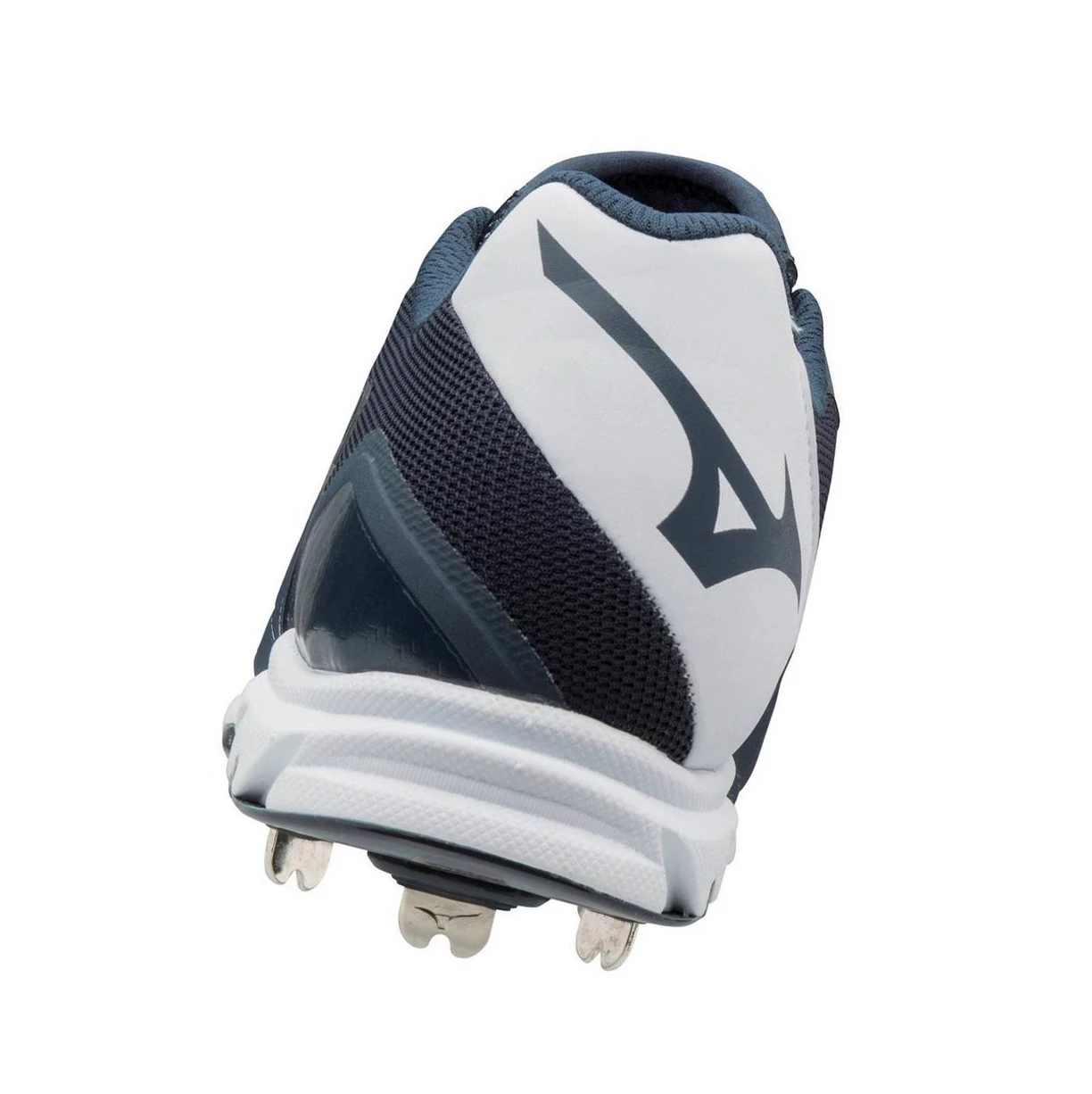 Navy/White Mizuno 9-spike Dominant 2 Low Metal Men's Baseball Cleats | 861-CFSGHB