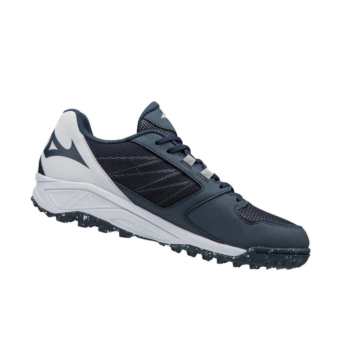 Navy/White Mizuno Dominant All Surface Low Turf Men's Baseball Shoes | 867-GKLBIU