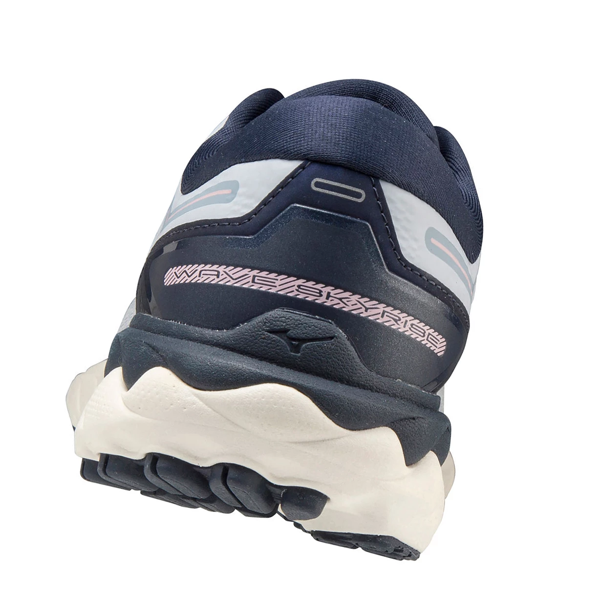 Navy/White Mizuno Wave Skyrise Women's Running Shoes | 743-TYNDBQ