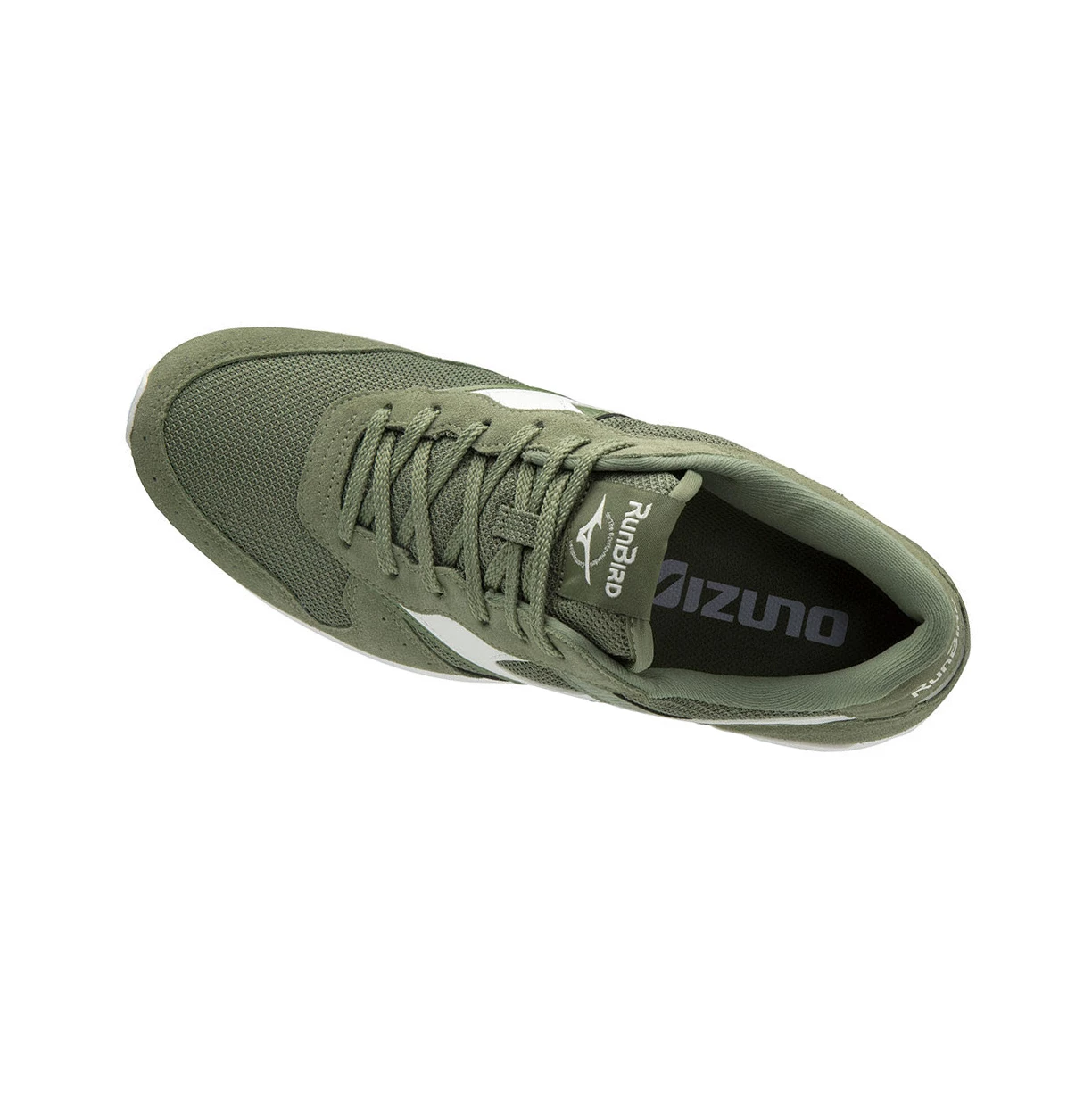 Olive/White Mizuno Genova 87 Men's Trainers | 276-TNKCWP