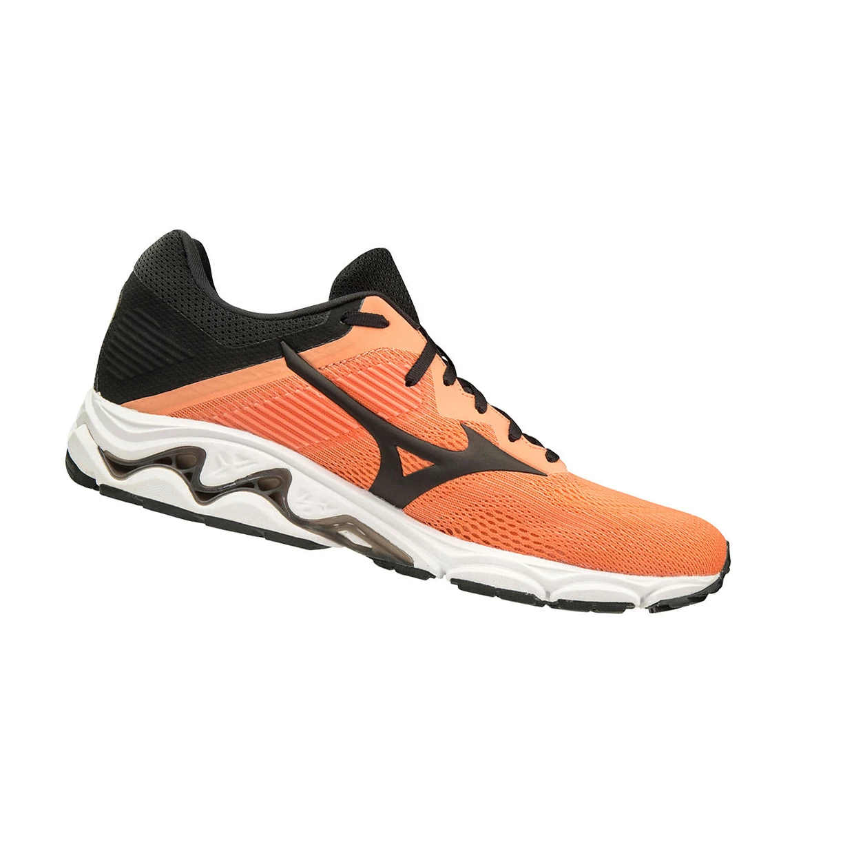 Orange/Black Mizuno Wave Inspire 16 Men's Running Shoes | 382-CGQZPL