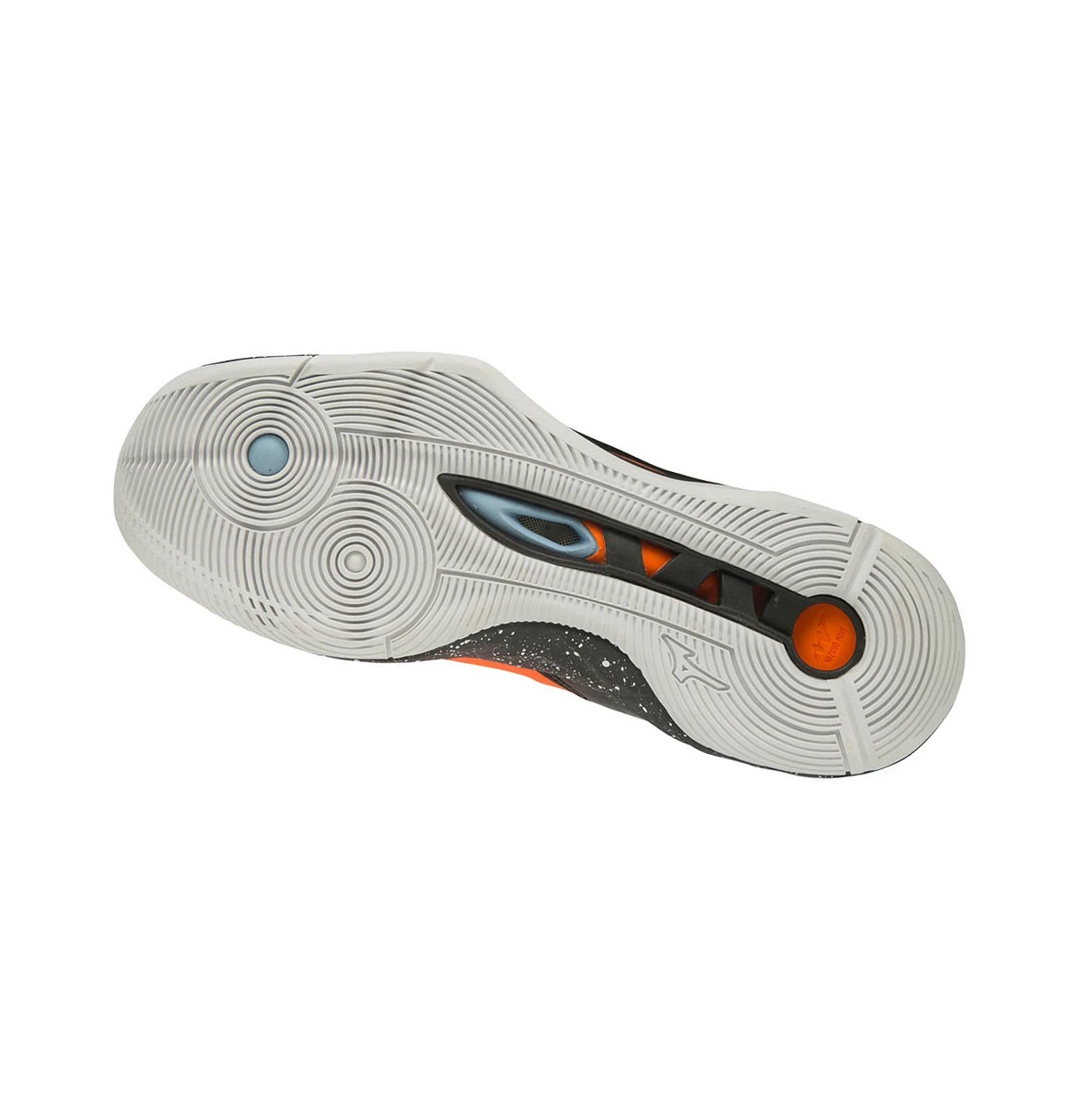 Orange/White/Black Mizuno Wave Momentum Women's Volleyball Shoes | 697-ZPUODS