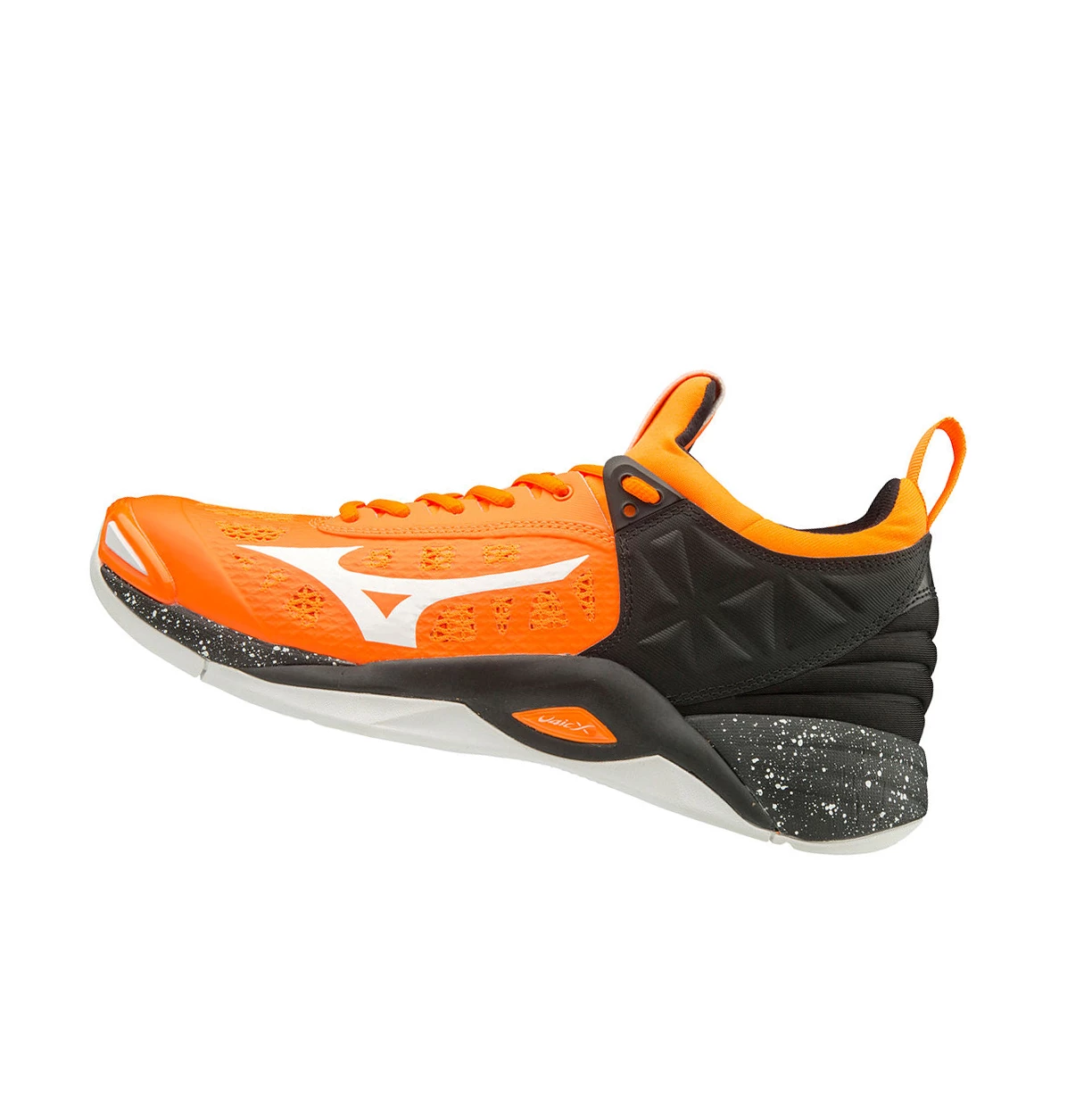 Orange/White/Black Mizuno Wave Momentum Men\'s Volleyball Shoes | 904-AJZYXD