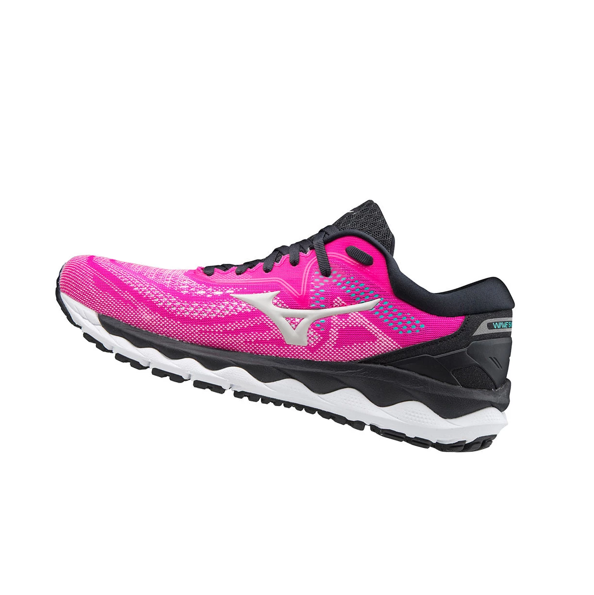 Pink Mizuno Wave Sky 4 Women\'s Running Shoes | 410-TPDRCX