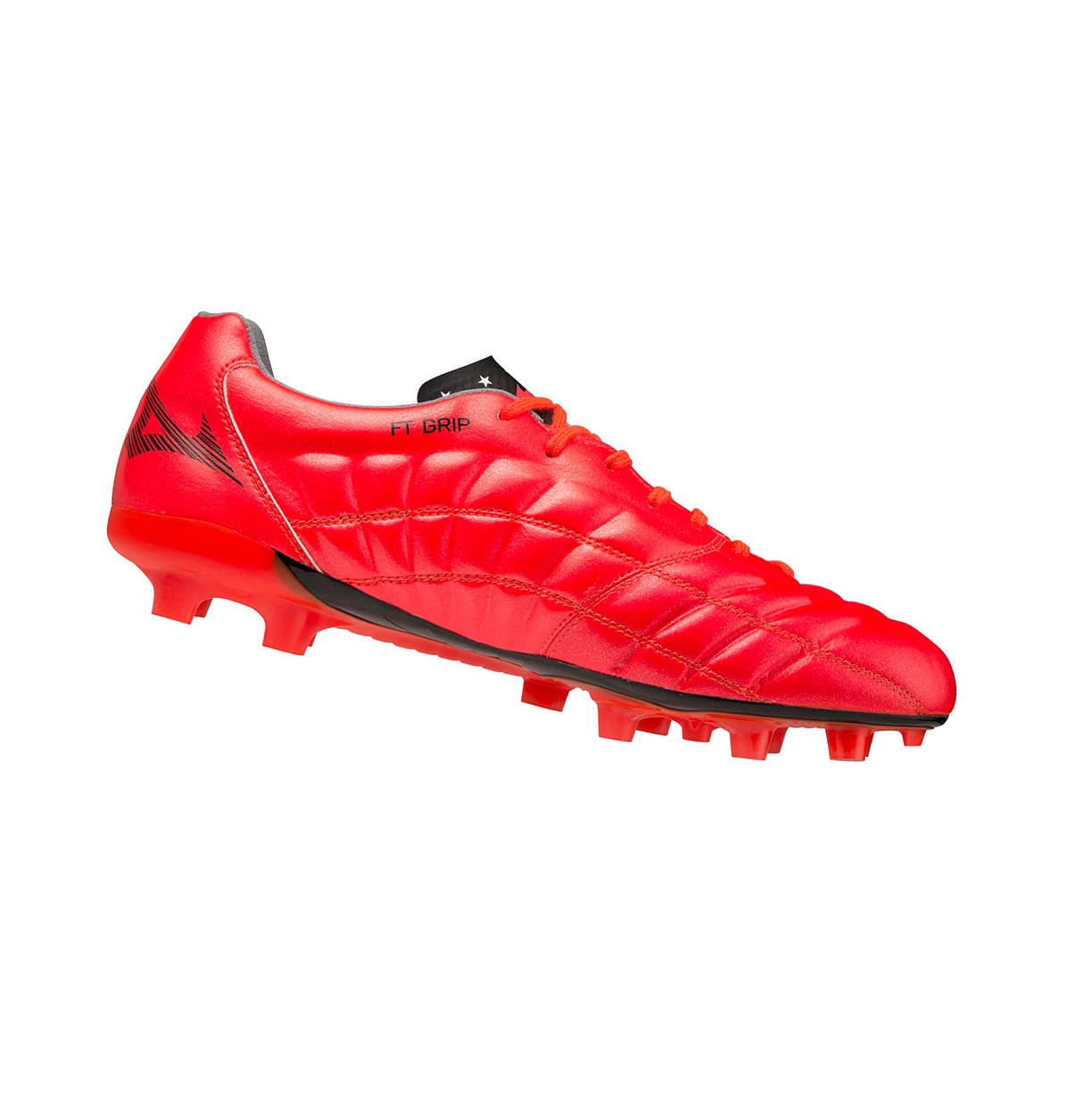 Red/Black Mizuno Rebula Cup Japan Men's Football Shoes | 673-NATSZH