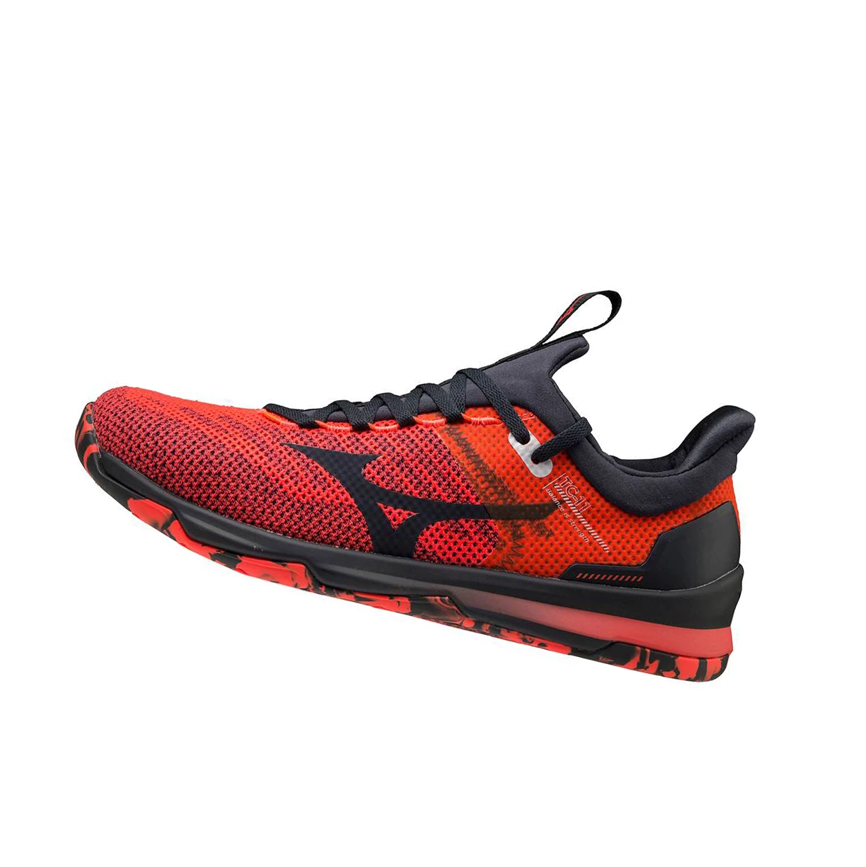 Red/Black Mizuno Tc-11 Men\'s Training Shoes | 689-YVQJPO