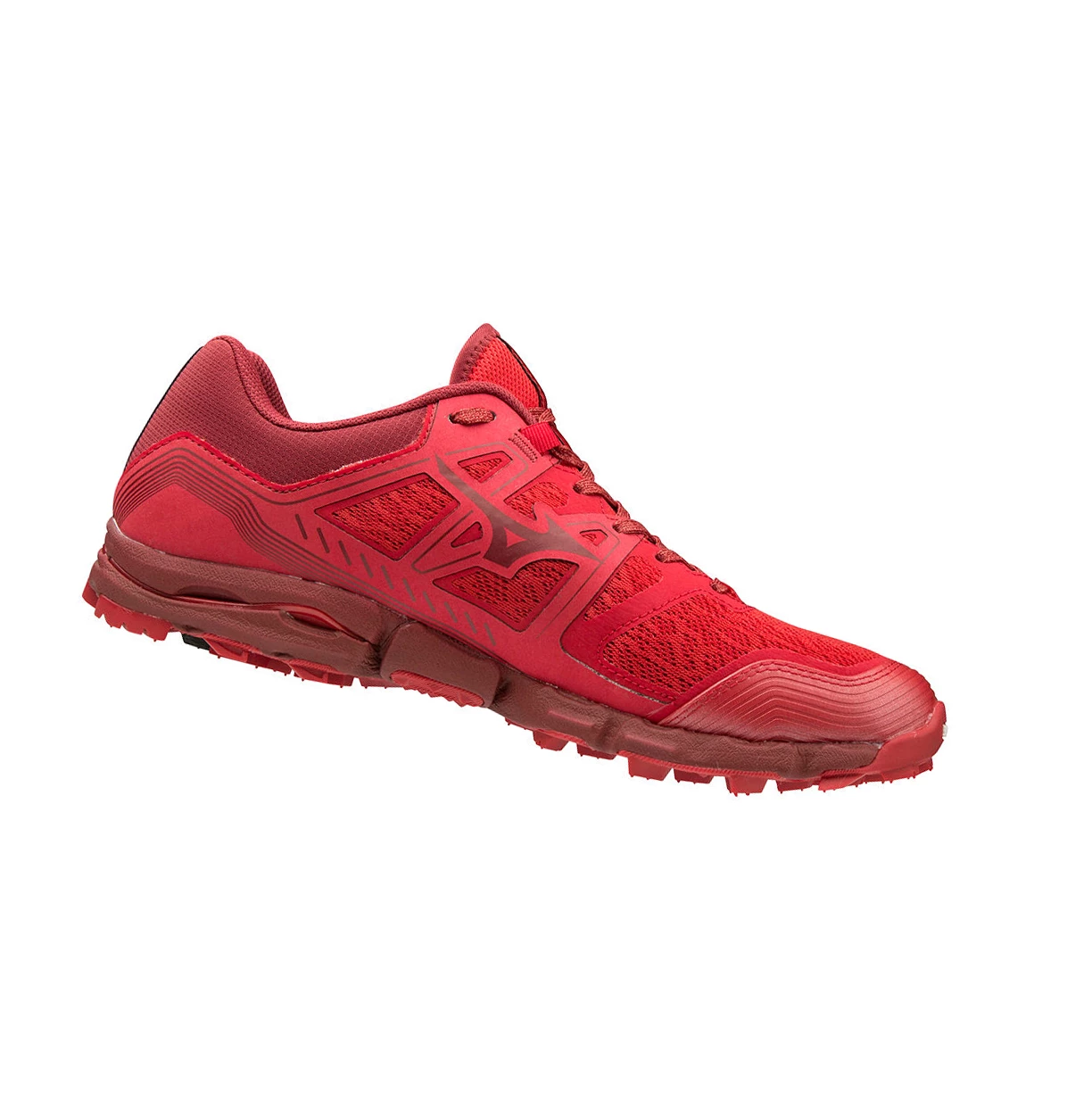 Red Mizuno Wave Hayate 6 Men's Trail Running Shoes | 453-GZWEJN