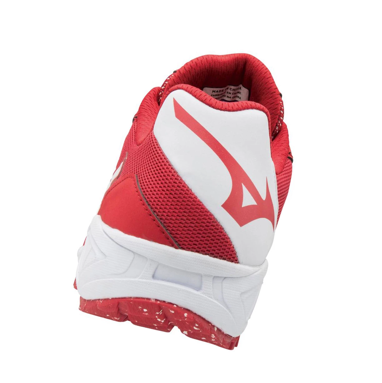 Red/White Mizuno Dominant All Surface Low Turf Men's Baseball Shoes | 295-QOYMGR