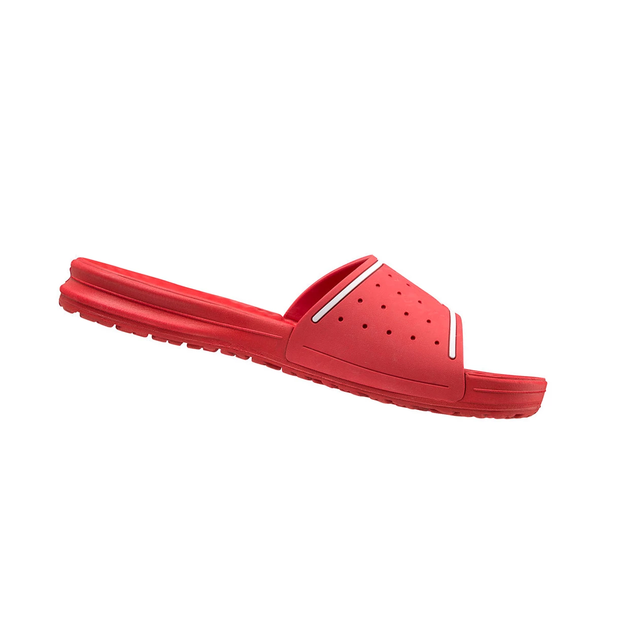 Red/White Mizuno Relax Slide 2 Men's Slides | 759-BZFPQR