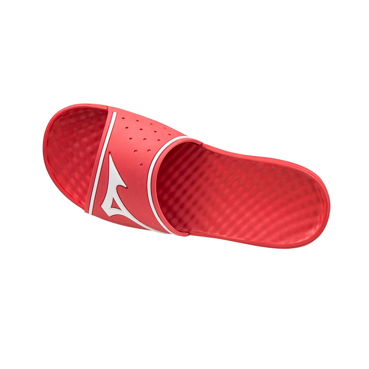 Red/White Mizuno Relax Slide 2 Men's Slides | 759-BZFPQR