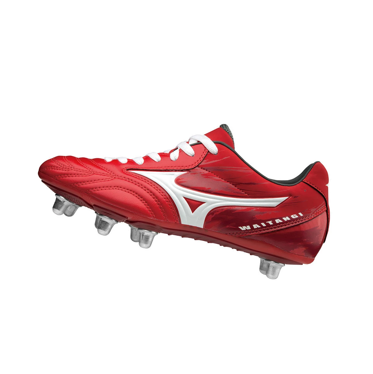 Red/White Mizuno Waitangi Ps Men\'s Rugby Boots | 890-VOXCAD