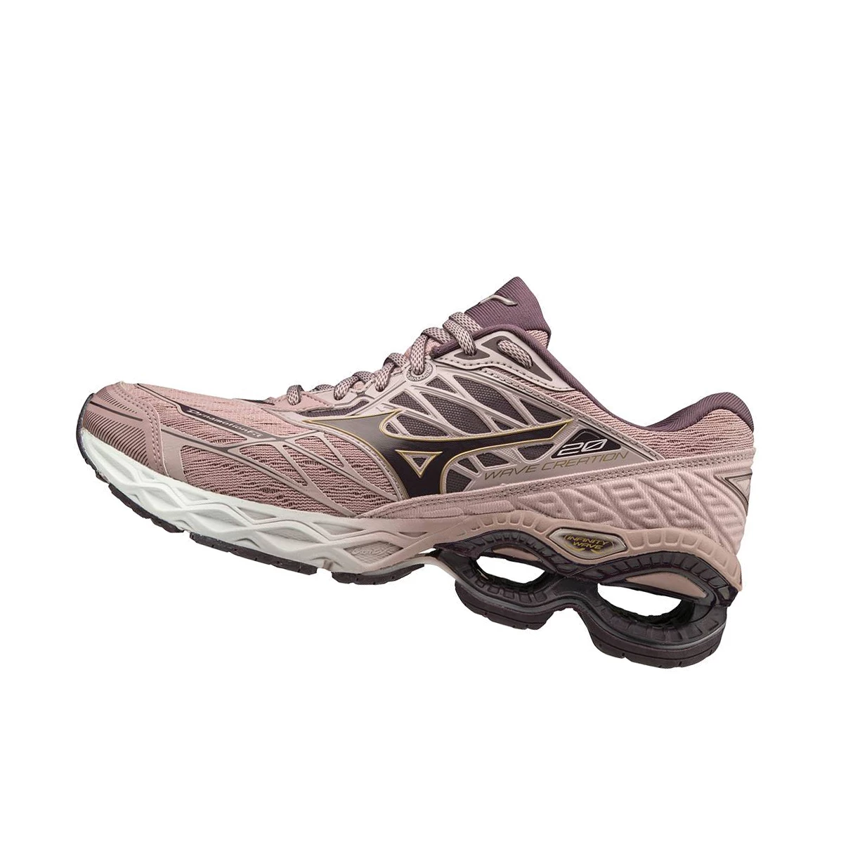 Rose/Purple Mizuno Wave Creation 20 Women\'s Running Shoes | 364-BRIYFA